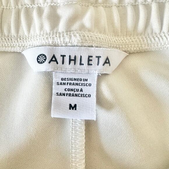 Athleta Seasoft Mid Rise Straight Pant in Bone Medium EUC - Picture 6 of 8